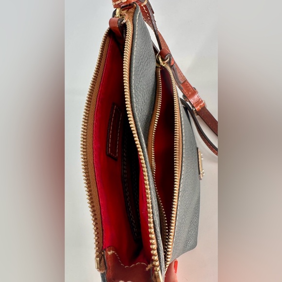 Dooney & Bourke Navy Leather Crossbody Bag - Picture 8 of 15